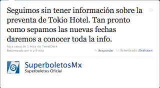 Sem informações a respeito da pré-venda de Monterrey (México) Captura de pantalla 2010-09-28 a las 19.53.50